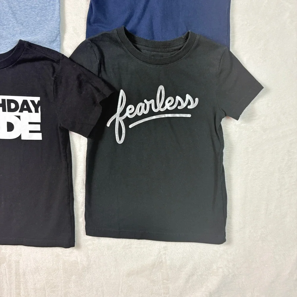 Mixed Brand T-Shirt Polo Bundle Kids 4T Multicolor Excellent‎ Graphic Lot